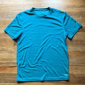 Champion teal workout shirt - DuoDry - 100% polyester